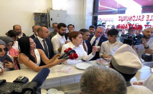 Meral Akşener'den Sarıyer, Kağıthane ve Beşiktaş çıkarması
