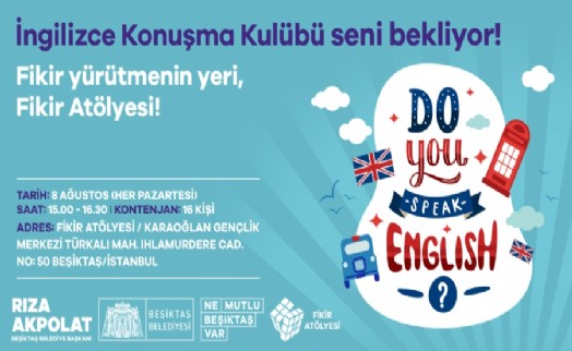 Beşiktaş'ta “Speaking Club” başlıyor