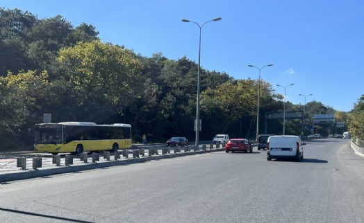 Sarıyer'de sürücüleri isyan ettiren çalışma tamamlandı