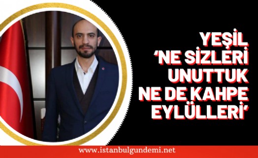 Başkan Onur Yeşil'den 12 Eylül darbesi paylaşımı!