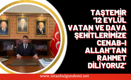 MHP Kağıthane'den 12 Eylül mesajı!