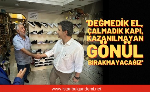 Ataşehir'in İYİ'sinden ‘İki Yaka İstanbul' esnaf ziyareti!