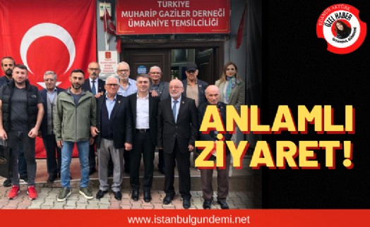 Ümraniye'nin Geleceği gazilerini unutmadı!