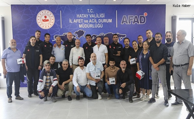 AFAD’dan basın kuruluşlarına ekipman desteği