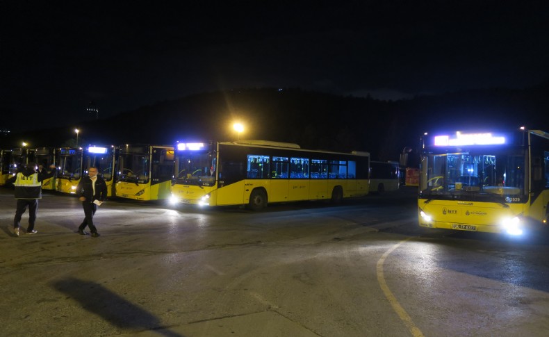 İBB’den İstanbullular için gece ulaşım hizmeti