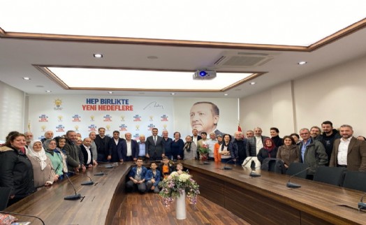 Başkan Kurşun'a teşekkür ziyareti