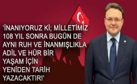 Başkan Temur'dan 18 Mart Anması