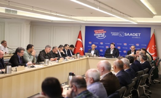 Başkan Yazıcı ilçe başkanlarıyla 28 Mayıs'ı değerlendirdi