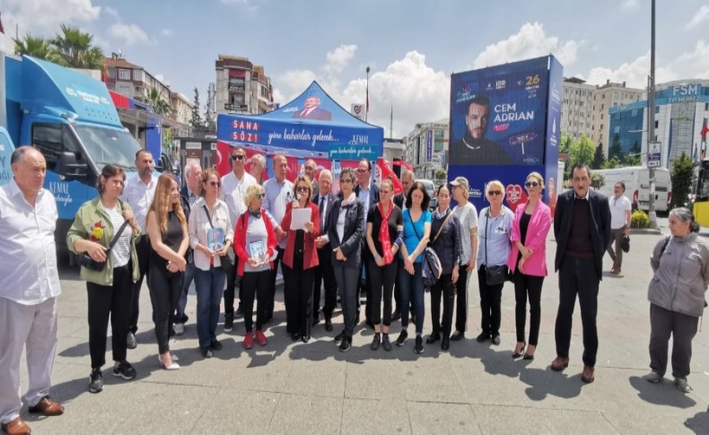 CHP Çekmeköy Kadın Kolları’ndan ‘kadın hakları vurgusu! ‘Hakkımızı elimizden almak...’