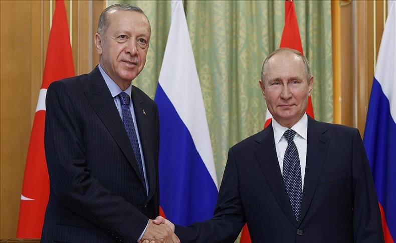 Cumhurbaşkanı Erdoğan Rus lider Putin ile telefonda görüştü