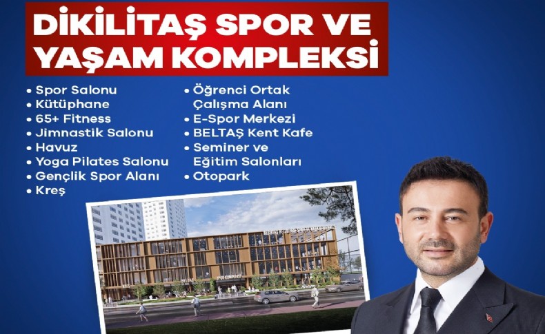 Beşiktaş Belediyesi’nden dev proje! Spor salonu, kütüphane, otopark, kreş...