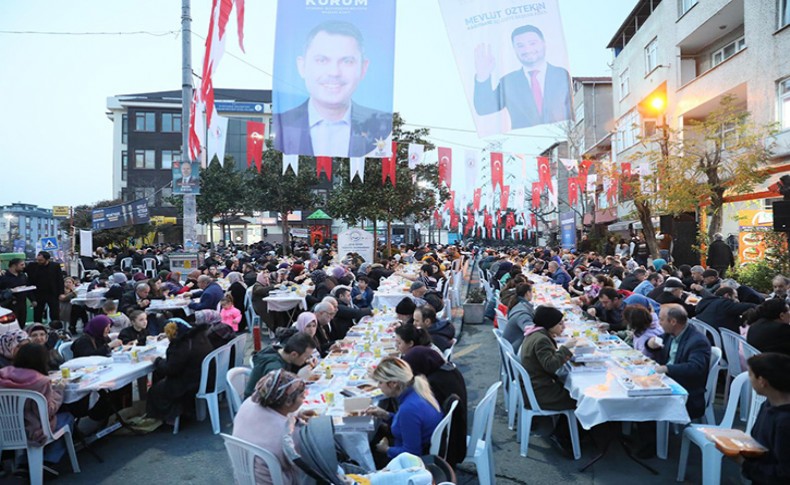 Kağıthane sokakları iftar sofralarıyla bereketleniyor