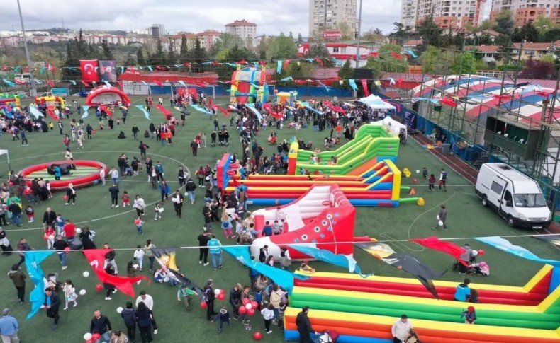 Çocuklar 23 Nisan coşkusunu Beşiktaş’ta doyasıya yaşayacak